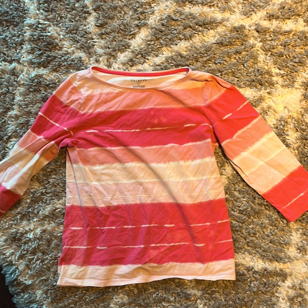Talbots Petite Striped Tee
